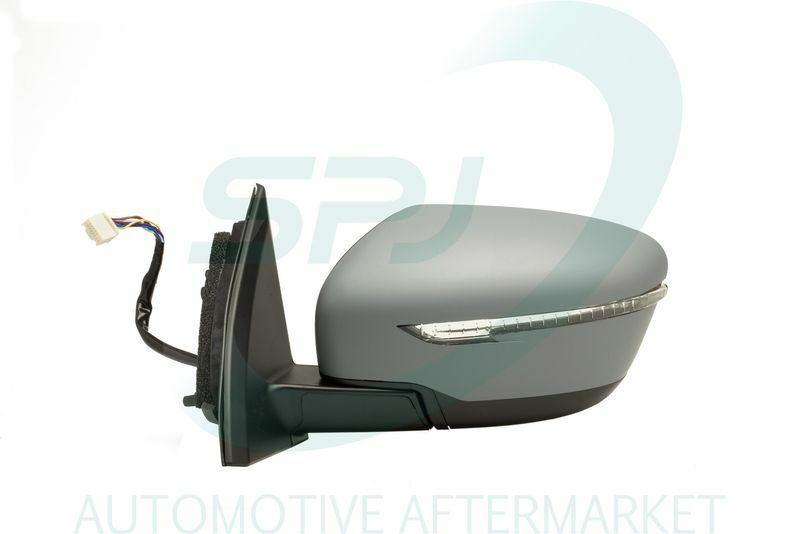 SPJ Electric Folding Side Mirror for Megane - Right Side with Sensor — Mirrors