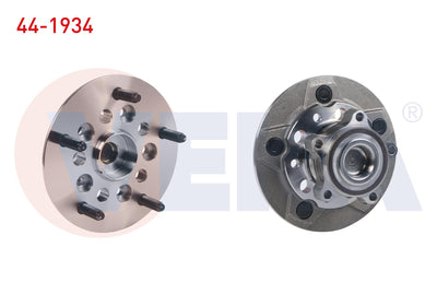 Veka 44-1934 Wheel Hub Left-Right Front with Bearing with ABS 5 Bjn Ford Transit (V363) 2.2 TDCi Rear Wheel — Hub Assemblies