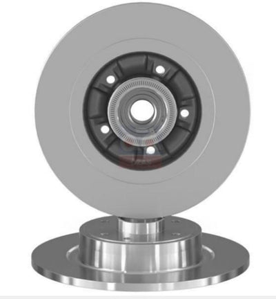 AYD 10-50420B Disc + Bearing Rear Renault Laguna II / Scenic II 02-06 | 1 Piece