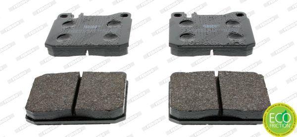 FERODO FDB143 Front Brake Pads - Disc Brake Assembly for W123 S123 W116 R107
