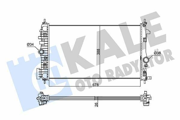 KALE 346180 — Radiators & Fans
