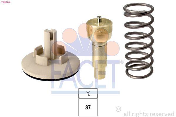 Facet 7.8616S Thermostat 87 C Azq Blf Bme Fabia Golf V Octavia II Roomster 1.2 1.6 Blf Cgpa Cgpb — Water Pump & Thermostat