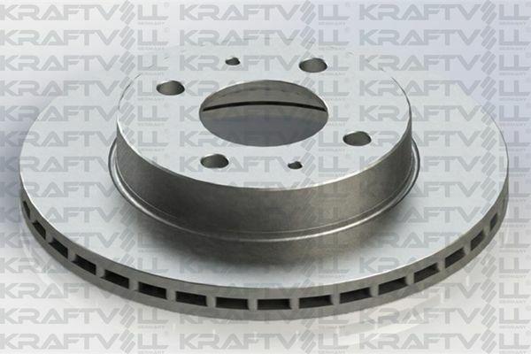 KRAFTVOLL Front Brake Disc - Compatible with Nissan Almera 95-00 — Brake Rotors & Drums