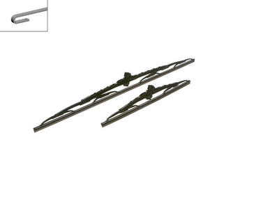 Bosch 3397010270 Wiper Blade Front Set Twin Wiper Set-[ 600 / 340 mm ] — Wipers