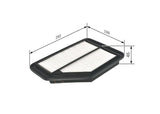 BOSCH F026400159 Air Filter - Perfect Fit for Cr-V III & Fr-V — Air & Cabin Filters