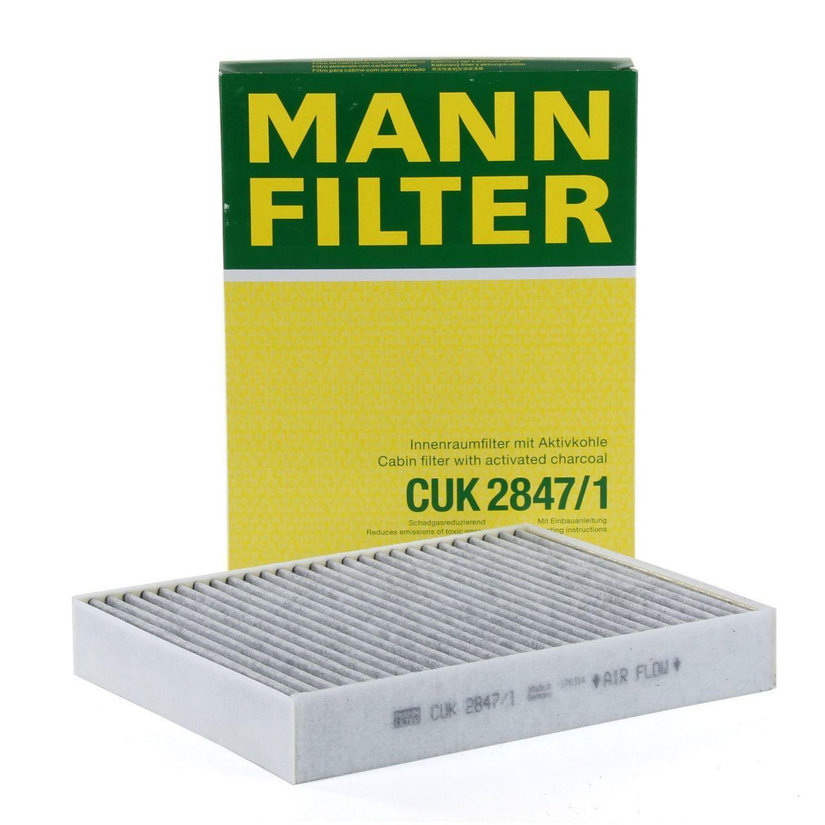Mann Carbon Cabin Filter for Porsche Cayenne - Compatible Post 2010 Model — Air & Cabin Filters