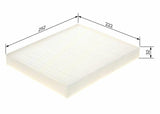 BOSCH Pollen Filter 17 Polo-Ibiza 1.0Tsi-1.6Tdi — Air & Cabin Filters