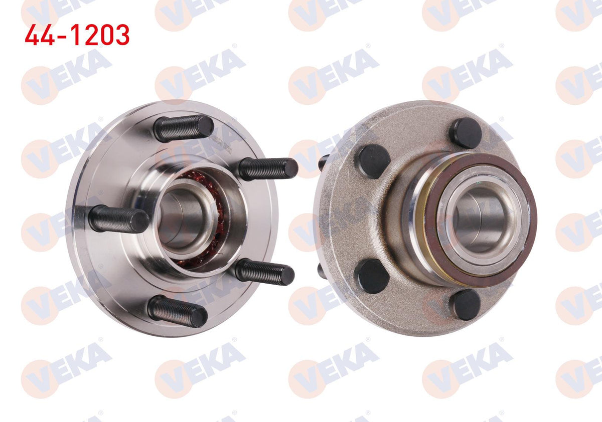Veka 44-1203 Wheel Hub Left-Right Front with ABS with Bearing 5 Bjn Chrysler 300C 2004-2011 — Hub Assemblies