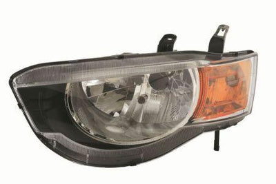 DEPO Mitsubishi Colt Left Headlight - H4 Bulb, ECE Approved — Headlights