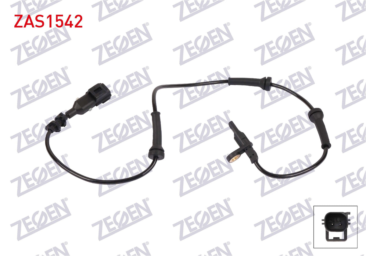 Zegen ZAS1542 ABS Sensor Rear Left-Right Range Rover Evoque 11-19 / Discovery Sport 14 — Brake Sensors & ABS