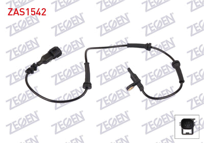 Zegen ZAS1542 ABS Sensor Rear Left-Right Range Rover Evoque 11-19 / Discovery Sport 14 — Brake Sensors & ABS