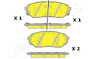 front brake pads for kia sorento, japan parts brake pads set, installation of brut brake pads, car maintenance brake pads Japan Parts PA-K30AF - Kia Sorento Front Brake Pads | Ideal for Car Owners & Mechanics Japan Parts Kia Sorento Brake Pads | Front Disc Brake Set kia-sorento, brake-pads, front-brake-pads, japan-parts, car-parts, mechanics, automotive, vehicle-maintenance, braking-system, ai-generated