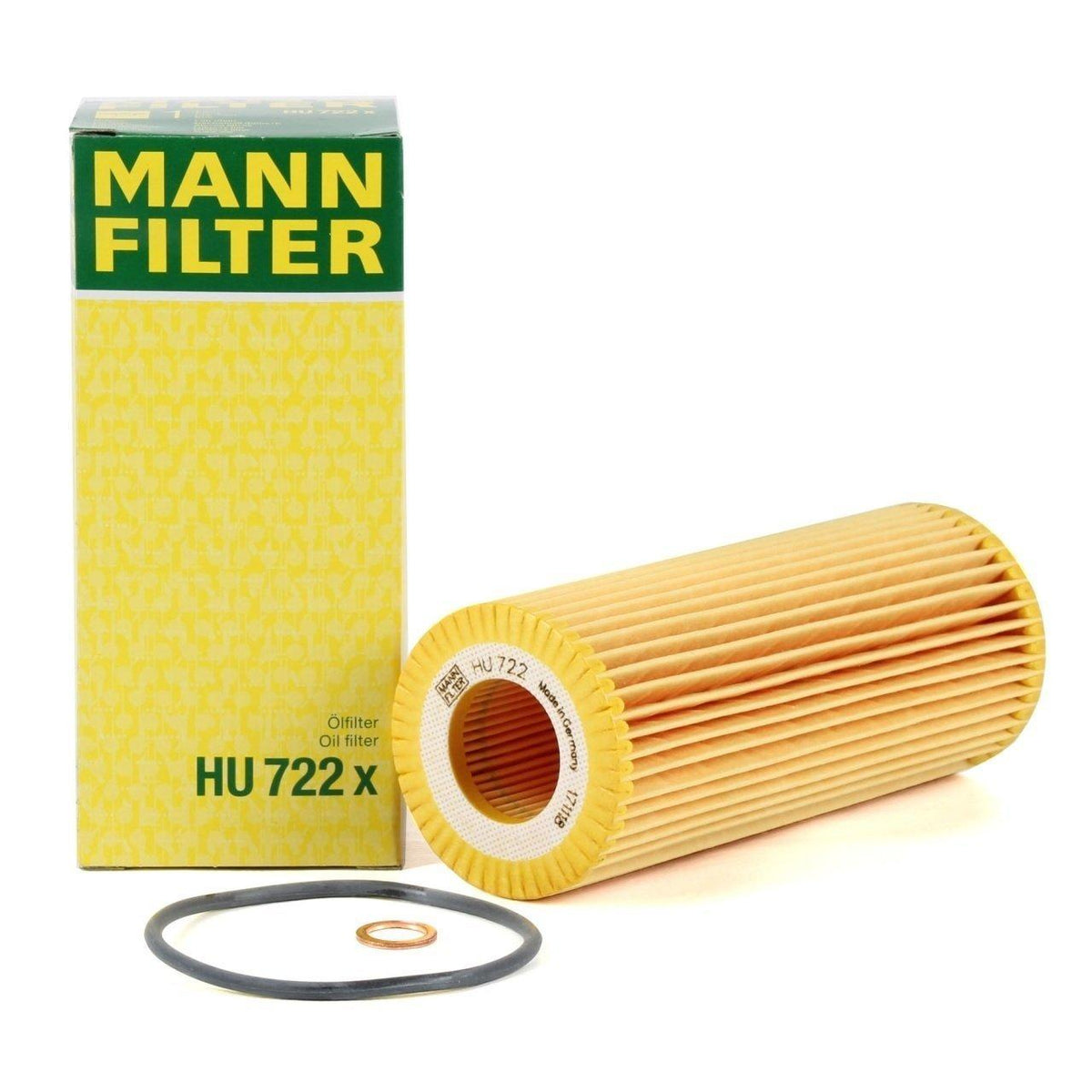 Mann HU722X Oil Filter BMW E60 520d M47N2 E90 E46 E61 E65 X3 E83 — Oil Filters