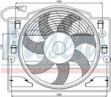 NISSENS 85420 Fan - Complete E-46 Cooling Solution — Motors, Pumps & Antennas
