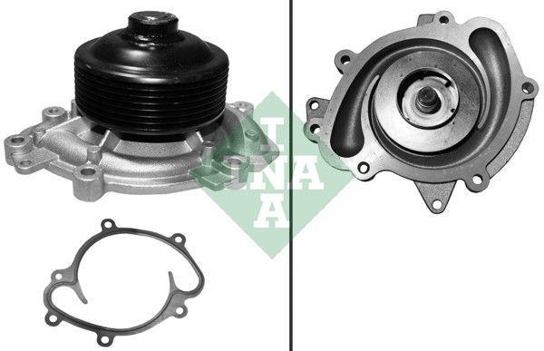 ina-water-pump-538023410, ina-water-pump-for-642-e-320, ina-water-pump-water-cooling-system INA Water Pump 538023410 - Compatible with 642 E 320, C 320 CDI | 3.0 CRDI INA Water Pump 538023410 - High Efficiency for Mechanics ina, water-pump, mechanics, auto-parts, engine-cooling, replacement-parts, high-efficiency, engine-accessories, car-repair, ai-generated