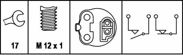 hella pedal switch image, hella brake light switch HELLA 6DF007366001 Pedal Switch - Automotive Brake Light Switch for Car Owners and Mechanics | 12V HELLA Pedal Switch (Fren) - Reliable and Durable pedal-switch, hella, automotive-parts, brake-light-switch, car-owners, mechanics, 12v, electric-switch, automotive-technicians, ai-generated