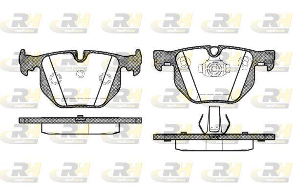 ROADHOUSE 2381.40 Brake Pad 7 Series E65. E66 11 01-09 08 — Brake Pads
