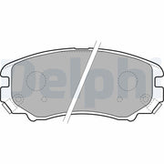 delphi lp1902 brake pad set front view, brake pad technical specifications, delphi brake pad set for elentra sonata DELPHI LP1902 Brake Pad Set - Optimized Performance for Car Owners & Mechanics | Compatible with Elantra III, IV, Sonata IV, Tucson DELPHI LP1902 Brake Pad Set - High Performance for Cars delphi, brake-pad, automotive-parts, car-maintenance, mechanics, high-performance-brakes, traffic-safety, brake-repair, car-owners, ai-generated