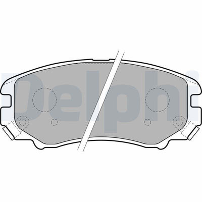 Delphi LP1902 Front Brake Pads