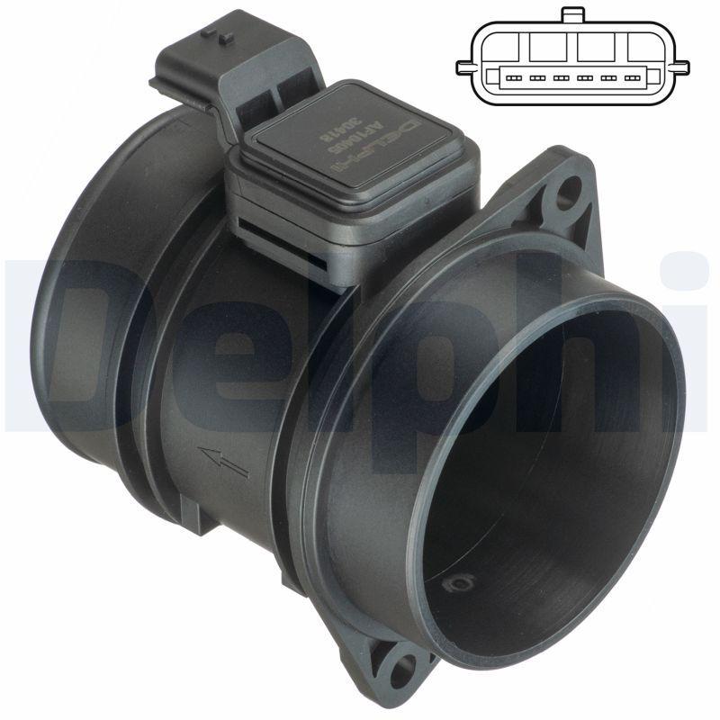 Delphi AF10405-12B1 Renault Trafic/Laguna III/Latitude 2.0 dCi M9R, Grand Vitara II 1.9 DDiS Mass Air Flow Sensor