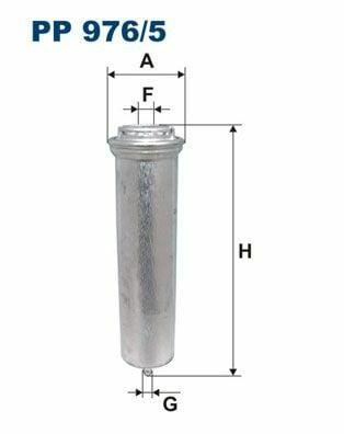 FILTRON PP976-5 Diesel Fuel Filter for E90 E91 E92 E93 — Fuel Delivery