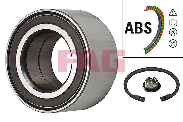 Fag 713678100 Wheel Bearing Front Ford Fiesta Cb1 V Cbk Focus Cak B-Max Courier +ABS — Wheel Bearings