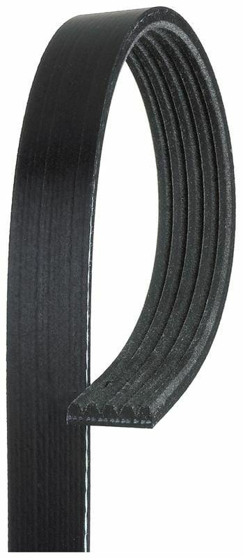 GATES V Belt 5PK1330 - Durable Black Rubber V-Belt for Carisma AC 58391 — Belts