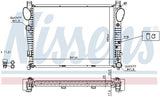 Nissens 62774A Radiator 220 - Built-in Oil Cooler — Oil System
