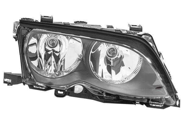 Hella 1AG009059-021 Complete Headlight Right Sedan Black BMW E46 02 > 05 — Headlights
