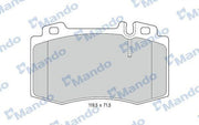 mando mbf015668 front brake pads, eco r90 approved brake pads for mercedes, MANDO brake pads dimensions and specifications MANDO MBF015668 Front Brake Pads - ECE R90 Approved for C-Class (W203) and E-Class (W211) | 71.5mm Height MANDO MBF015668 Front Brake Pads - ECE R90 Approved mando, brake-pads, front-brake-pads, ece-r90-approved, car-owner, mechanic, brakes, automotive, car-maintenance, ai-generated