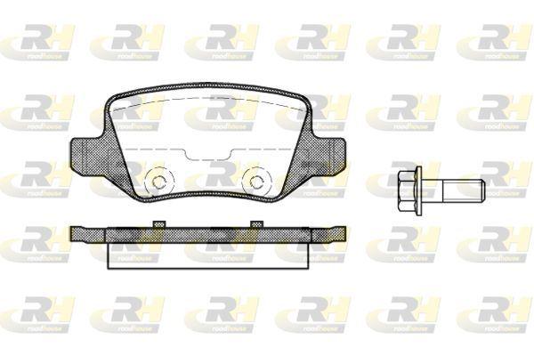ROADHOUSE 2818.00 Brake Pad A Class W168 07 97-08 04 — Brake Pads