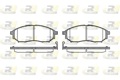 ROADHOUSE 2852.14 Brake Pad Ex 10 08 — Brake Pads