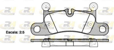 ROADHOUSE 21379.10 Brake Pad Cayenne 06 10 — Brake Pads