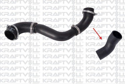 İbraş 19897 Ford Kuga 2013-2019 2.0 TDCi Intercooler Hose (Turboya Giren) — Turbo & Supercharger