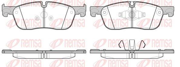 REMSA 1633.00 Brake Pad — Brake Pads