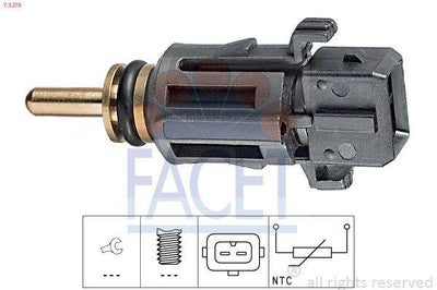 Facet 7.3279 Coolant Temperature Sender M 52 54 Hortumun Üstünde BMW E46 E81 E87 E90 E91