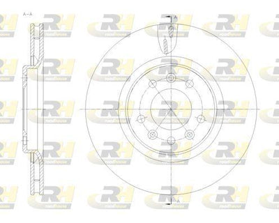 ROADHOUSE 61776.10 Brake Disc — Brake Rotors & Drums