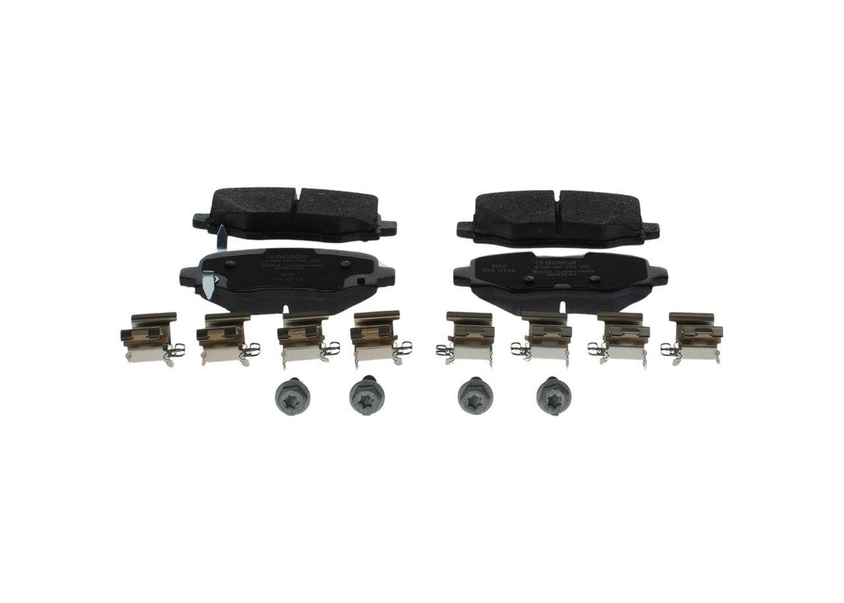 Bosch 0986494745 Brake Pad Rear 15-500X — Brake Pads