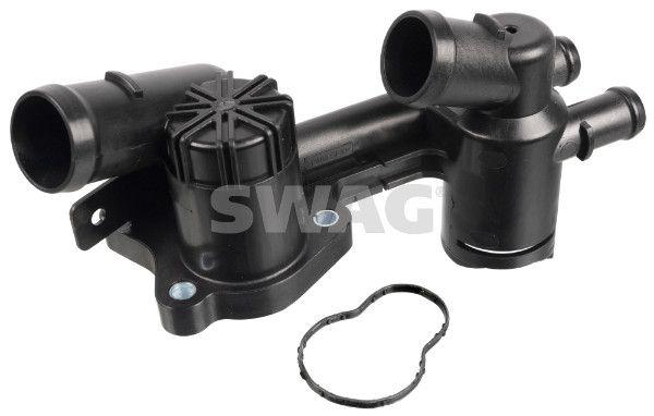 SWAG 33100796 Thermostat Muhafaza Gasket Ve Temperature Switch Caddy Golf VI Jetta Polo A1 A3 Leon — Water Pump & Thermostat