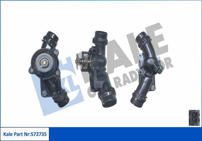 KALE BMW Thermostat - Compatible with M52 M54 E36 E38 E39 E46 E60 E65 E83 E53 Z3 Z4 E85 — Water Pump & Thermostat