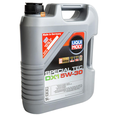 Liqui Moly 20969 Motor Oil Special Tec Dx1 5W-30 5 Litre — Fluids & Chemicals