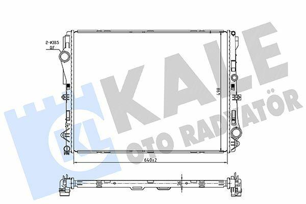 Kale Motor Water Radiator 362255 - Compatible with C257, W213 and 2 more models — Radiators & Fans