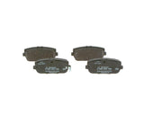 BOSCH 0986494190 - High-Performance Rear Brake Pads for Mazda MX5 (1.8, 2.0) & Fiat 124 Spider (1.4)