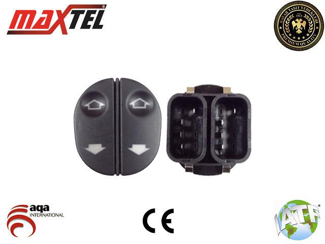 Maxtel 18202041 Glass Release Kumanda Switch Front Left Connect 02 / > Fiesta (01 08) Fusion 04 / > Ford — Switches & Relays