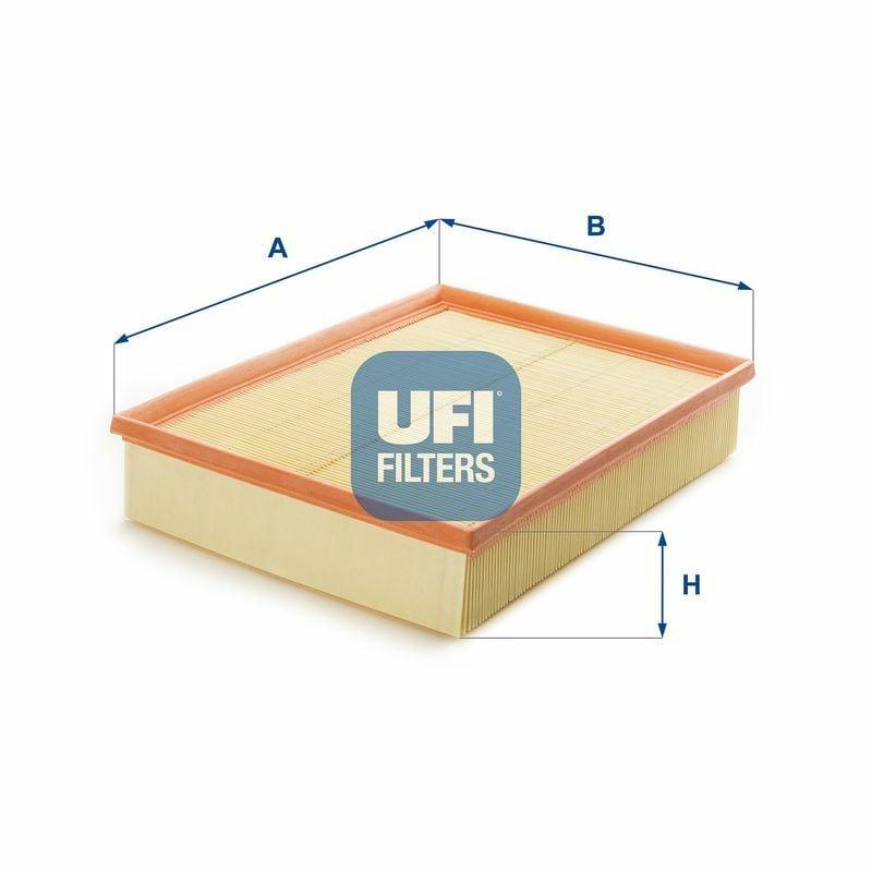 ufi air filter for range rover and discovery, inside view of ufi air filter UFI Air Filter - Essential for Range Rover & Discovery 2.7Td 3.0Td Owners | 302mm x 225mm x 43mm UFI Air Filter for Range Rover & Discovery ufi, air-filter, range-rover, discovery, car-maintenance, mechanics, car-owners, engine-performance, automotive-parts, ai-generated