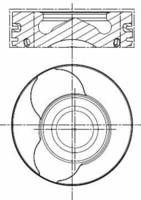 MAHLE 76mm Motor Piston Set, Specifications of MAHLE Motor Piston MAHLE Motor Piston Segman 76.00mm Std for Clio Kangoo 1.5 DCI K9k | 4 Pieces MAHLE Motor Piston - 76mm Std for Clio Kangoo mahle, motor-piston, clio-piston, kangoo-piston, engine-replacement, automotive-parts, car-maintenance, mechanics, piston-set, ai-generated
