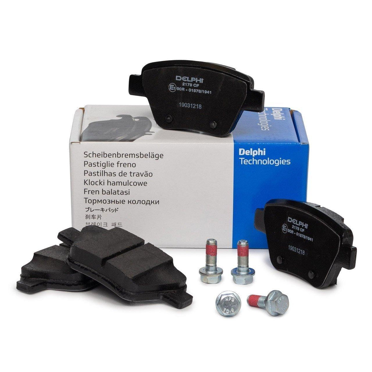 Delphi Rear Brake Pad Set - Seat Leon 2006-2013 — Brake Pads