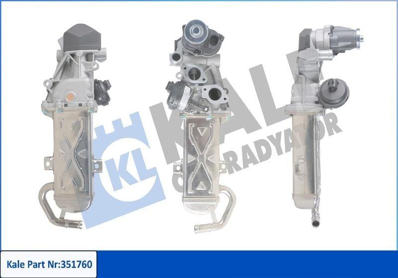 KALE EGR Valve Cooler - For Golf VI, Jetta and 6 more models — Emission Control