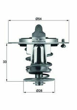 Mahle TX7285D Thermostat 85°C Compatible with Hyundai Accent, Hyundai Getz and 1 more — Water Pump & Thermostat