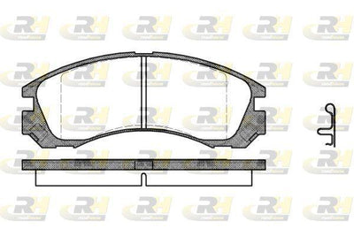 ROADHOUSE 2354.22 Brake Pad Montero Sport K90 11 97 — Brake Pads